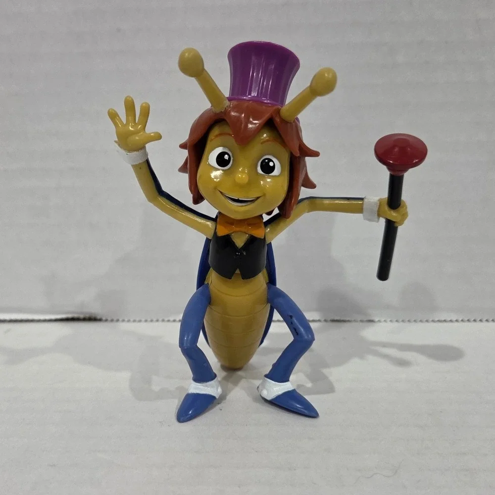 Beat Bugs Jasper the Cricket Action Figure Netflix Series Toy Purple Top Hat